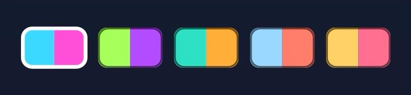 Five skins for the reels